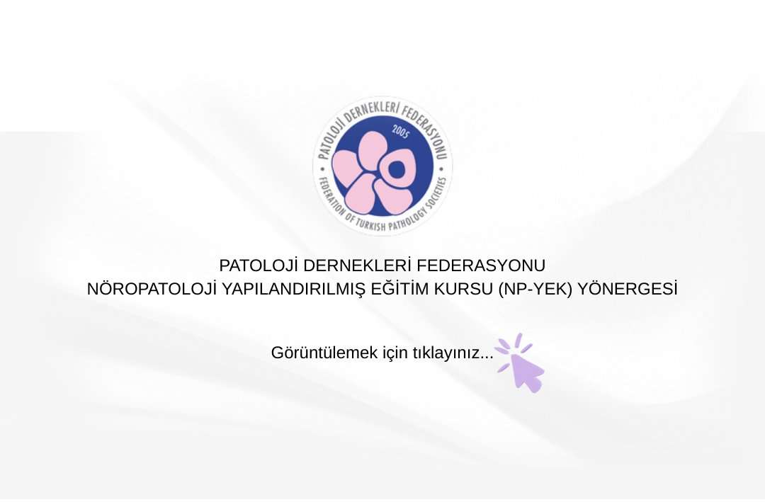 patoloji,federasyon,dernekler